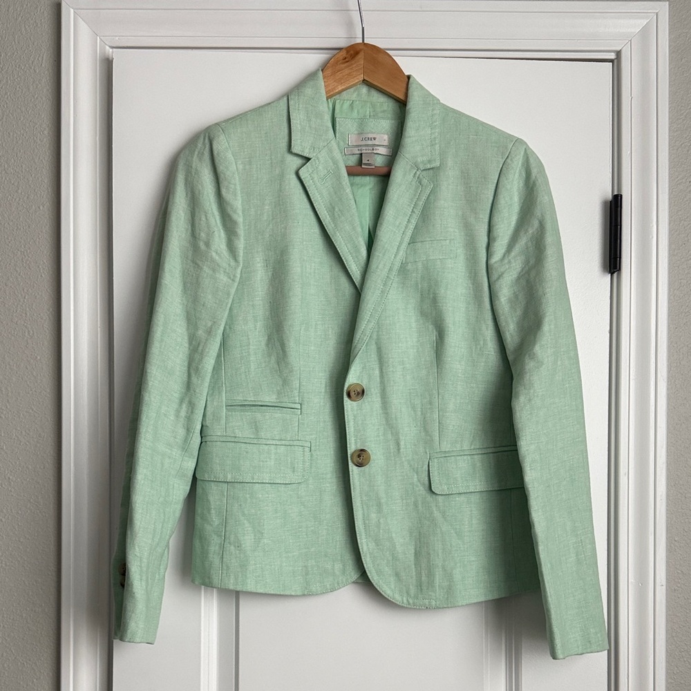 Mint Green Blazer